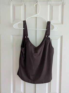 Catalina Brown Bathing Suit Top size 8/10
